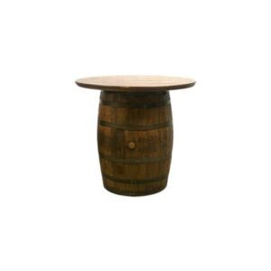 Whiskey Barrel With Top