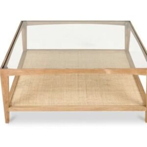 Cane Display Coffee Table