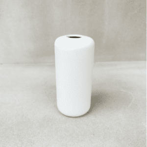 White Bud Vases - Shiny