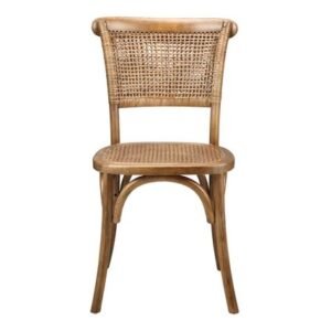 Rattan Back Dining Chair