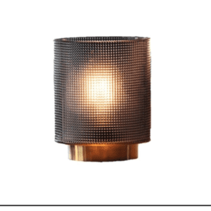 Frosted LED Tabletop Lamp - Grey