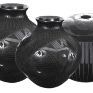 Navajo Pottery - Black, Large