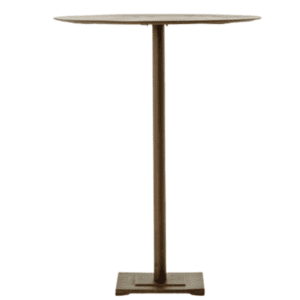 Antique Brass Highboy Table