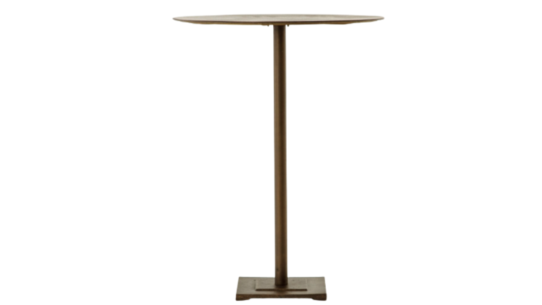 Antique Brass Highboy Table