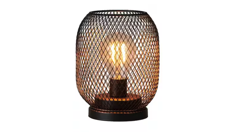 Brass Basket Table Lanterns