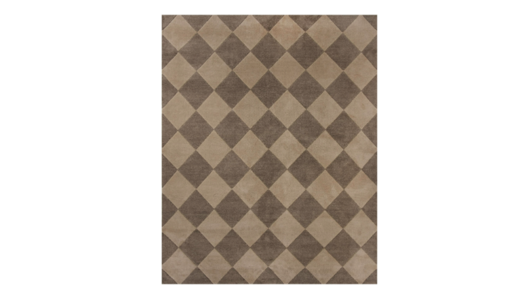 Retro Check Rug