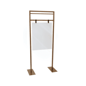 Frame Easel - Signage Stand - Gold