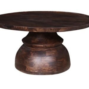 Round Coffee Table - Walnut