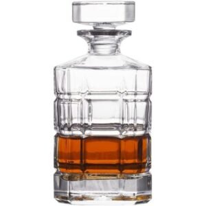 Plaid Decanter