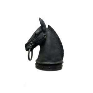 Decorative Black Horse Head