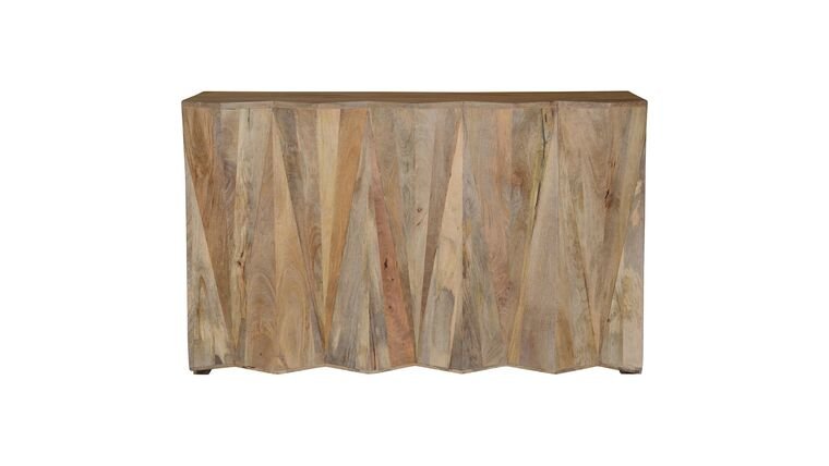Geometric Wood Bar - Natural