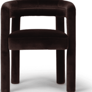 Velvet Dining Chair – Cocoa