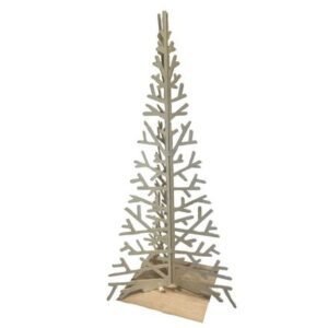 8' Wood Pine Tree