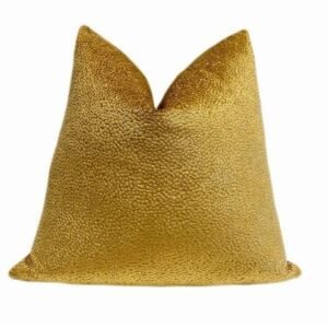 Textured Cushion - Gold