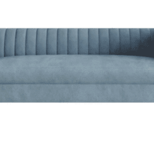 Channel Tufted Sofa - Blue
