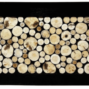 wood slice bar