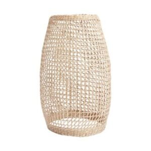 Seagrass Lamp Shade - Football Small