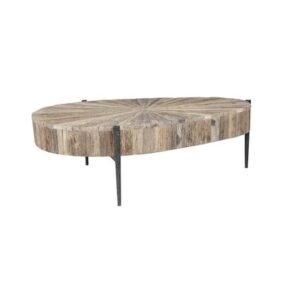 Sunburst Coffee Table - Wood
