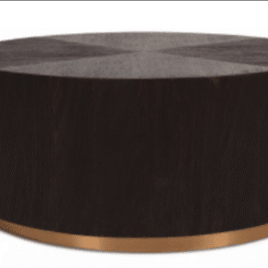 Wood Drum Bunting Table - Espresso