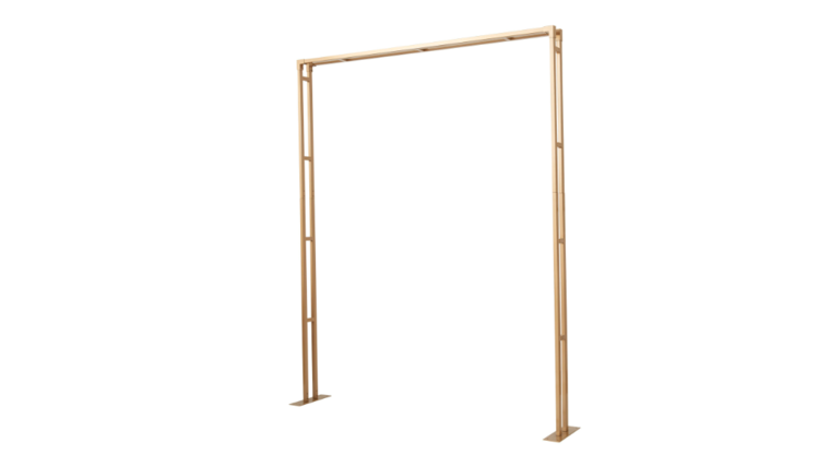 Gold Square Metal Arch Frame - Large