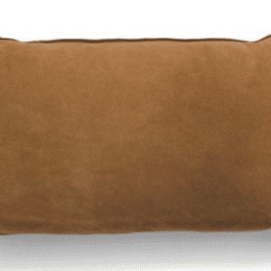 Suede Brown Accent Pillow