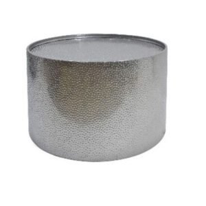 Drum Coffee Table - Silver