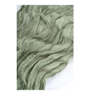 Table Runner - Cheesecloth - Sage Green
