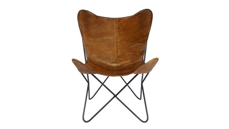 Leather Butterfly Chair