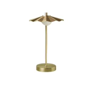 Brass Umbrella Table Lamp
