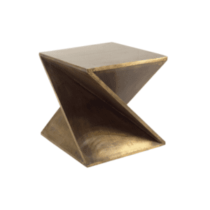 Gold Twist Side Table
