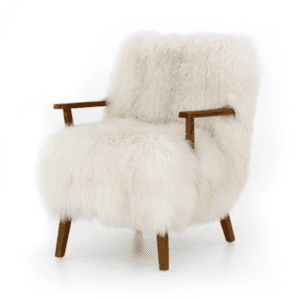 Sheepskin Accent Chair