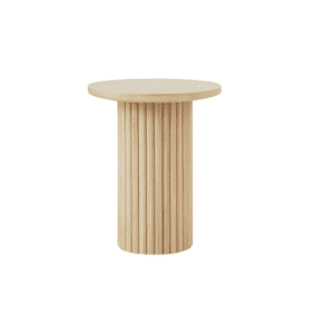 Fluted Pedestal Table - Medium