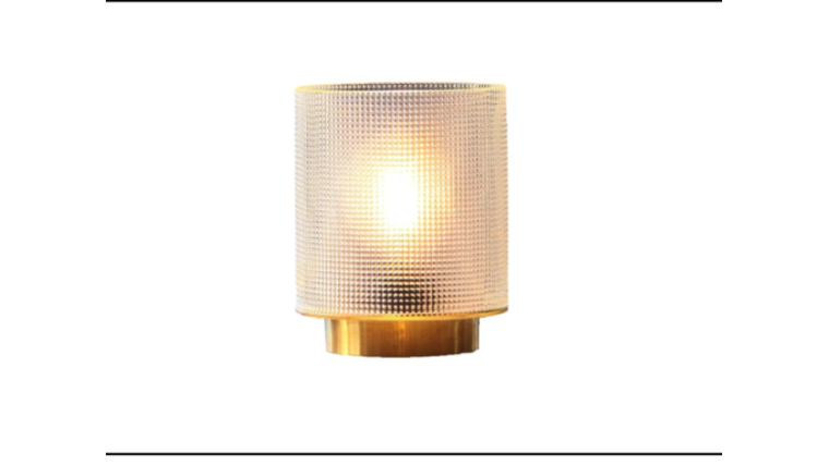 Frosted LED Tabletop Lamp - White