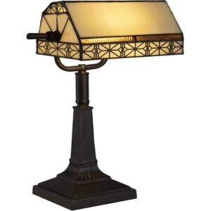 Vintage Banker's Lamp