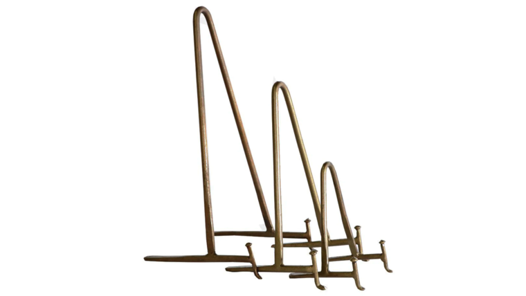 Antique Brass Display Stand - Large