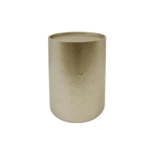 Hammered Side Table - Light Gold