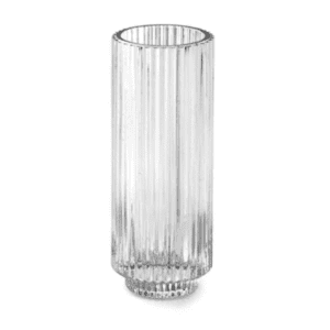 Clear Ribbed Votive - Large